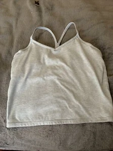 Athleta Girls Athletic Bra Top Size XL (14) Blue Strappy Back - Picture 1 of 4