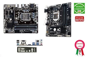 SCHEDA MADRE GIGABYTE GA-B150M-DS3H SOCKET 1151 + CPU INTEL CORE i5 6400 - Afbeelding 1 van 1