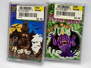 Vtg Purple People Eater & Fright Night Cassette 90's Monster Party Music New - Foto 1 di 5