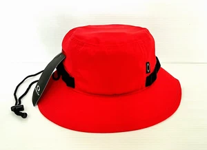 Oakley AE Eimermütze Team rot verstellbar Kordel Einheitsgröße neu mit Etikett Beach Everyday - Bild 1 von 3