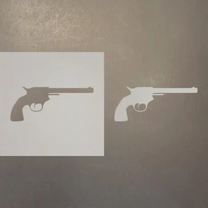 Revólver 2 Plástico Mylar Plantilla Aerógrafo Pintura Arte Suministros - Imagen 1 de 1