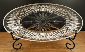 10" Princess House Bleikristall Oval Servierschale - Bild 1 von 8