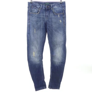 S.OLIVER New Fit Jeans Denim Pants Nieten Blau Gr. W36 L32 - Picture 1 of 3