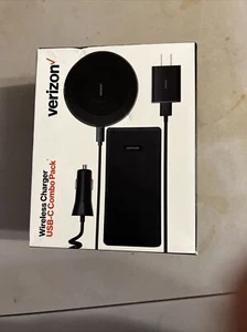 Verizon Wireless Charger Combo Pack, iPhone Charging Pad+Battery Pack+Chargers - Picture 1 of 2