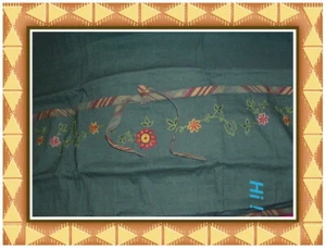Charter Club Embroidered Floral Textured One Euro Sham - Picture 1 of 1