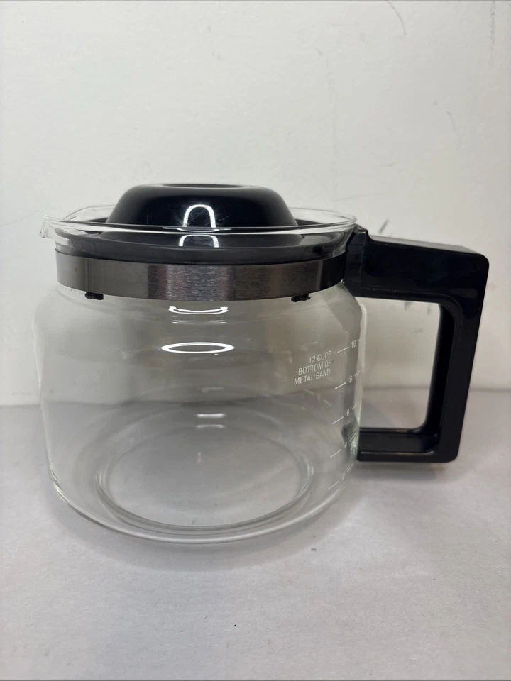 Jarra de repuesto Proctor Silex 12 tazas cafetera olla de vidrio negra Foto 1 de 1