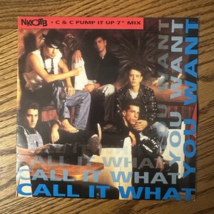 New Kids On The Block – Call It What You Want - Vinyl 7" Single UK Import - VG+ - Picture 1 of 2