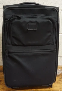 * Tumi Carry-On Luggage 2 Wheel Ballistic Nylon 2205D3 Black 21"x13"x8" - Picture 1 of 13