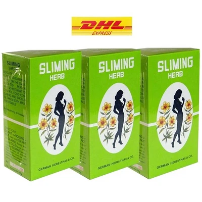 150 Bolsas de Té Adelgazante Hierba Alemana Adelgazante Quema Dieta Calce Ajustado Desintoxicación Laxante Tailandés Foto 1 de 4