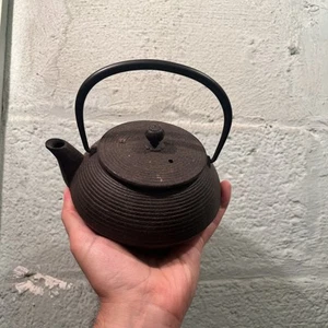 Vintage Japanese Iron Tea Kettle - Picture 1 of 8