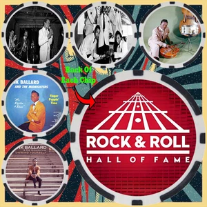HANK BALLARD #2 - ROCK & ROLL HALL OF FAME - COLLECTABLE COIN SET (5) - Picture 1 of 2