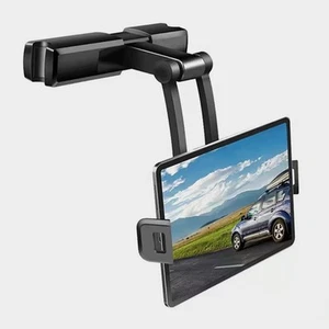 Car Mobile Phone Tablet Stand Seat Headrest Mount Holder Backseat - Afbeelding 1 van 10