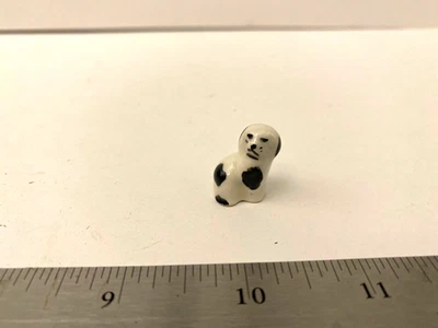 Vintage Miniature Dollhouse Dog Figurine - Image 1 of 4