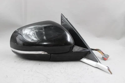 Черное зеркало заднего вида с электроприводом со стороны правого пассажира подходит для JAGUAR XF 2010-2015 годов выпуска от оригинального производителя No41766 - Изображение 1 из 4