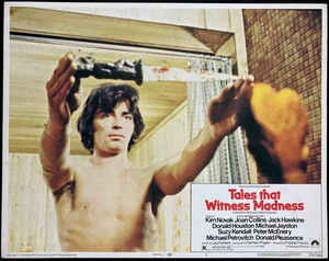GESCHICHTEN, DIE WAHNSINN ZEUGE Film Lobbykarte Poster Michael Petrowitsch Horror - Bild 1 von 2