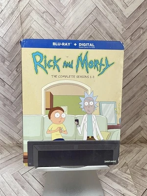 Rick and Morty Complete Seasons 1-3 Blu-ray Set + Digital Adult Swim Region A - Image 1 of 4