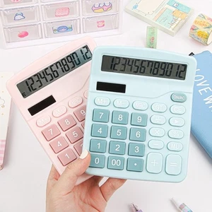 Calculadora de escritorio de doble alimentación - Pantalla grande de 12 dígitos y botones grandes - NUEVA - Imagen 1 de 6