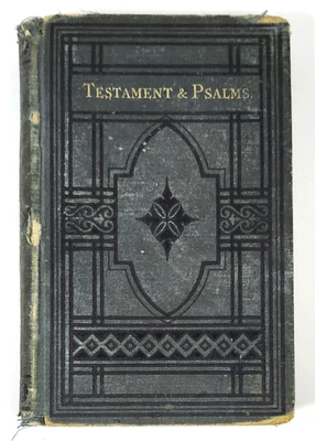 Testament and Psalms of Our Lord and Saviour Jesus Christ 1883 ANTIQUE ABS - Image 1 of 4