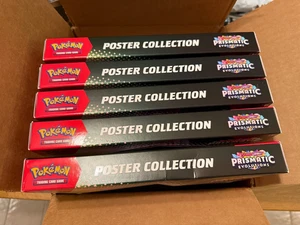 Lot of 5 - Pokémon TCG Prismatic Evolutions Poster Collection - Picture 1 of 4