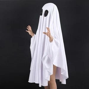 Capa Elegante Disfraz Halloween Fiesta Disfraz Fantasma Capa Niños Niños - Imagen 1 de 9