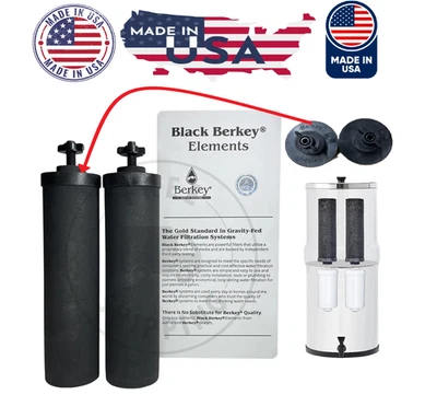 Berkey Authentic Black BB9-2 Water replacement Filters For Berkey Water System