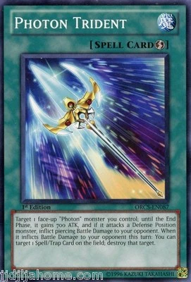 ORCS EN087 1ST ED 3X PHOTON TRIDENT COMMON CARDS - Image 1 of 2