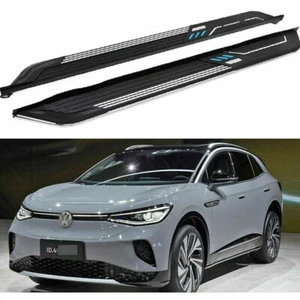 Fixed Running Board Side Steps Nerf Bar Fits for Volkswagen VW ID.4 2020-2025 - Picture 1 of 9