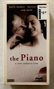 The Piano VHS Video Tape Movie Holly Hunter Harvey Keitel Sam Neill, Brand New - Picture 1 of 3