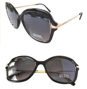New GUESS GF0352 Black/Purple Womens Sunglasses $75 - Picture 1 of 8