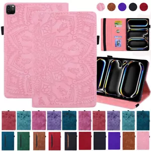 For iPad 11th Generation 11" A16 2025/Air Pro 11 Case Leather Card Stand Cover - Picture 1 of 251