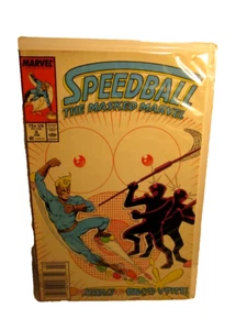 Marvel Speedball The Masked Marvel 1988 -6 - Imagen 1 de 1
