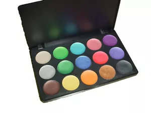 Set palette cremosa mimetica naturale 15 colori trucco viso bellezza professionale - Foto 1 di 1