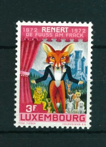 Luxembourg 1972 Publication of Michel Rodange's Renert stamp. MNH. Sg 896 - Picture 1 of 2