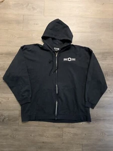 Vintage 90s POF USA Rifle Hoody 2XL Gun Shooting Army Track School Grunge Punk - Picture 1 of 9