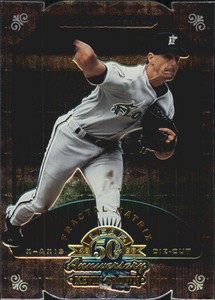 1998 Leaf Fractal Matrix Die Cuts #39 Kevin Brown P SX /400