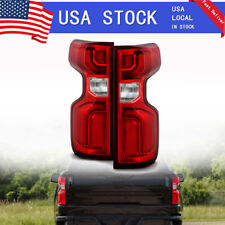 Pair Tail lights For 2019-2023 Chevy Silverado 1500 LED Tail Lights Brake Lamps