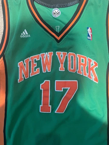 Jeremy Lin New York Knicks Jersey Special St. Patrick's Day Edition HARD TO FIND Cover