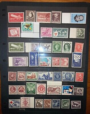 Collection Of Pre- Decimal - 43 All Different - Values To 2/3 - Mnh • 6.99$