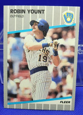 1989 Fleer Robin Yount #200 - Milwaukee Brewers