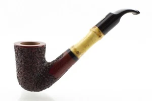 Pfeife Pipe Pipa MASTRO GEPPETTO Free form rusticata Handmade Italy PAMG20-R001 - Imagen 1 de 4