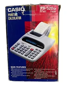 Casio Calculator Model FR-520gy 12-Digit - Picture 1 of 17