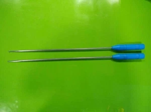 Laparoscopic Bhandarkar Knot Pusher With Handle 5mmx 350mm Instrument Set 2Pc - Picture 1 of 5