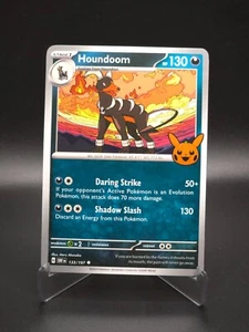 Houndoom 2024 Trick Or Trade Halloween Stamp Pokemon TCG Holiday 133/197 - Picture 1 of 2