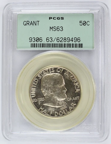 1922 50C Grant MS63 PCGS Cover