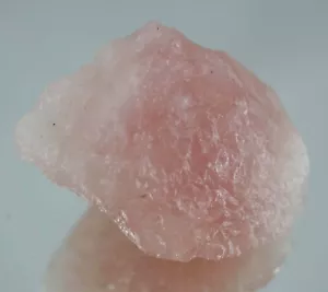 Pietra preziosa sciolta grezza certificata 388,75 carati Brasile naturale terraferma rosa morganite - Foto 1 di 8