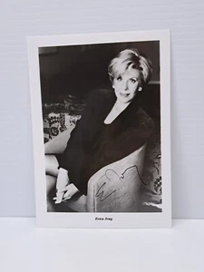 Erica Jong Autographed Signed 5 X 7 Photo American Novelist, Satirist, and Poet - Picture 1 of 2
