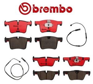 Brembo Front & Rear Brake Pad & Sensors Set Kit For BMW F22 F23 F30 F31 F32 F33 - Picture 1 of 9