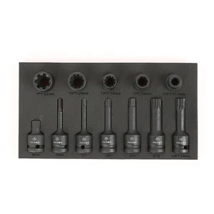 12pcs Impact Brake Caliper Special Socket Set For BMW/Audi/VW/Porsche/Benz/Ford - Picture 1 of 6