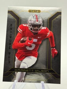 2022 Pro Picks Premier #PP-31 Garrett Wilson GOLD PARALLEL ROOKIE RC - Picture 1 of 2