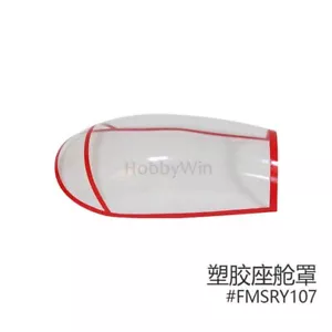 FMS part RY107 Plastic Canopy for 1400mm RC Foam Biplane Pitts V2 Scale Airplane - Picture 1 of 1